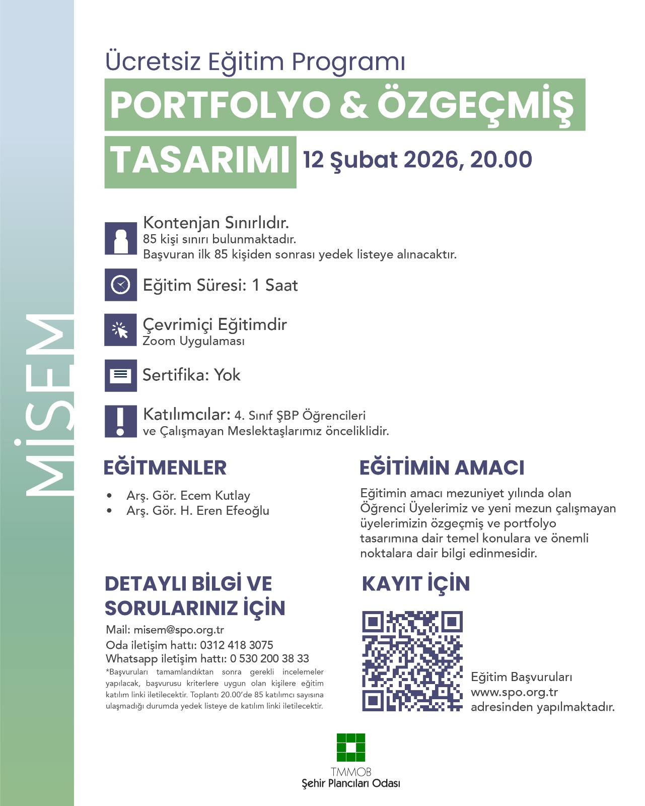 PORTFOLYO & ÖZGEÇMİŞ TASARIMI EĞİTİMİ (ÜCRETSİZ EĞİTİM)
