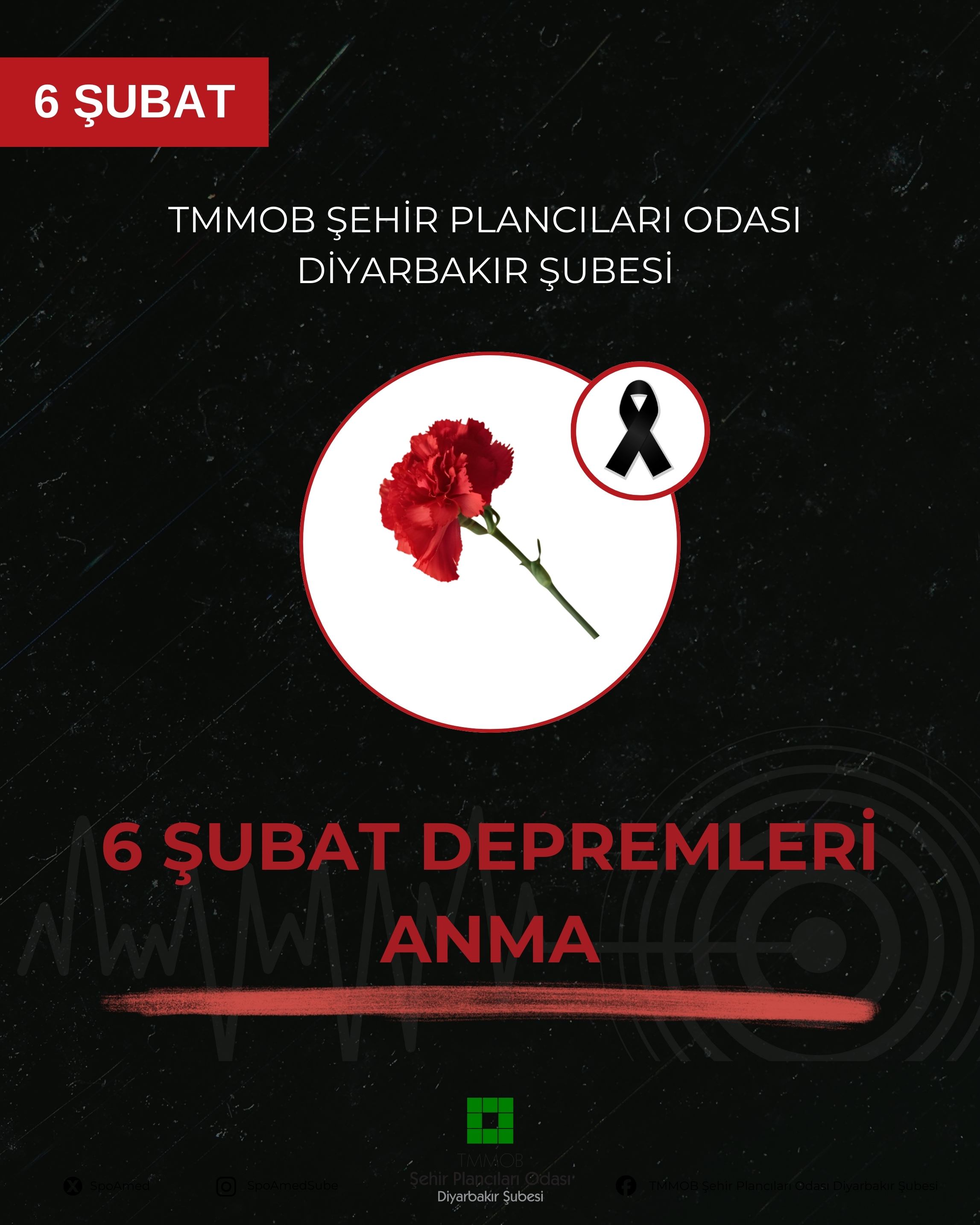 6 ŞUBAT DEPREMLERİ ANMA PROGRAMLARINDA YER ALDIK.