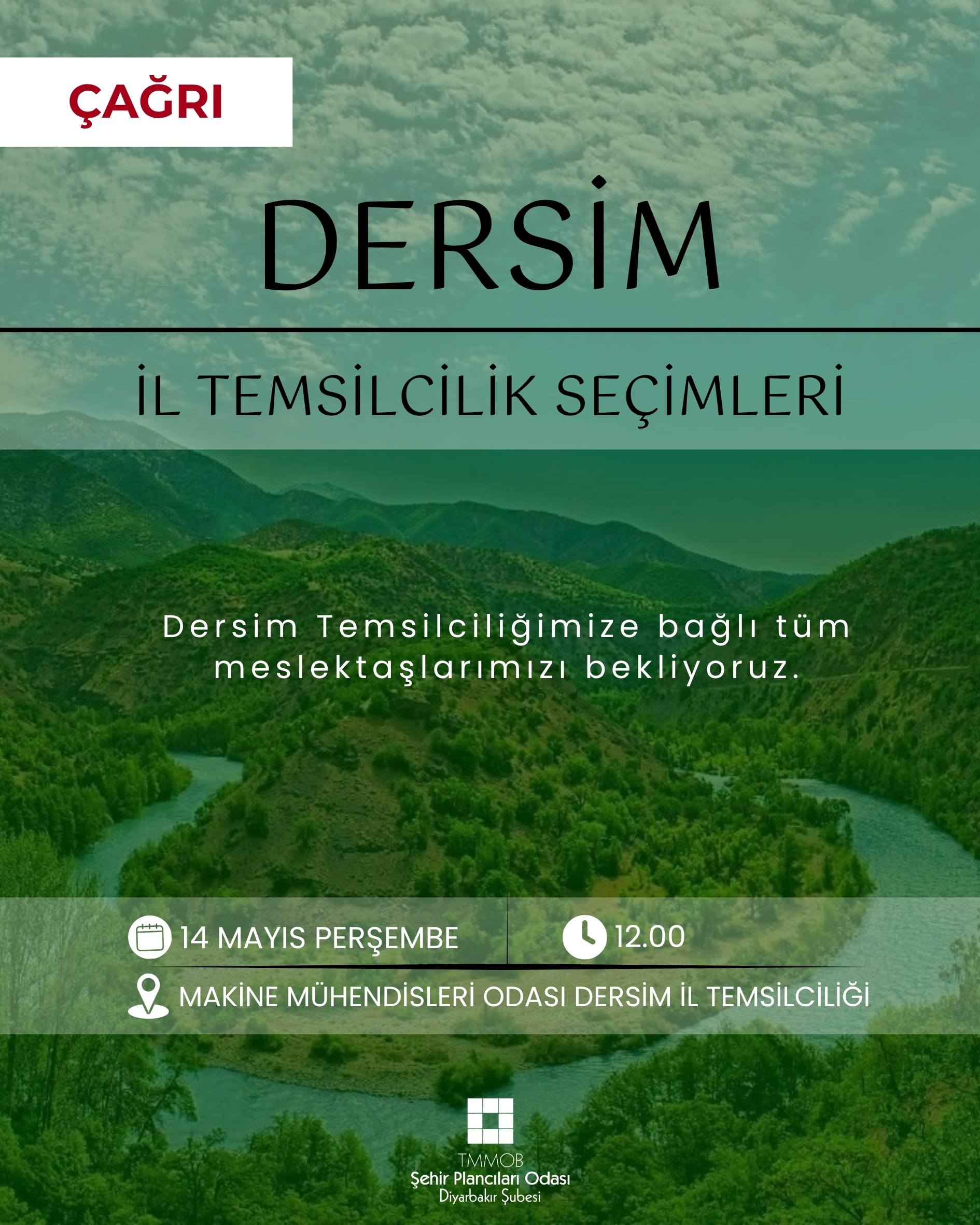 DERSİM İL TEMSİLCİLİĞİ ZİYARETİ "İL TEMSİLCİLİK SEÇİMİ"