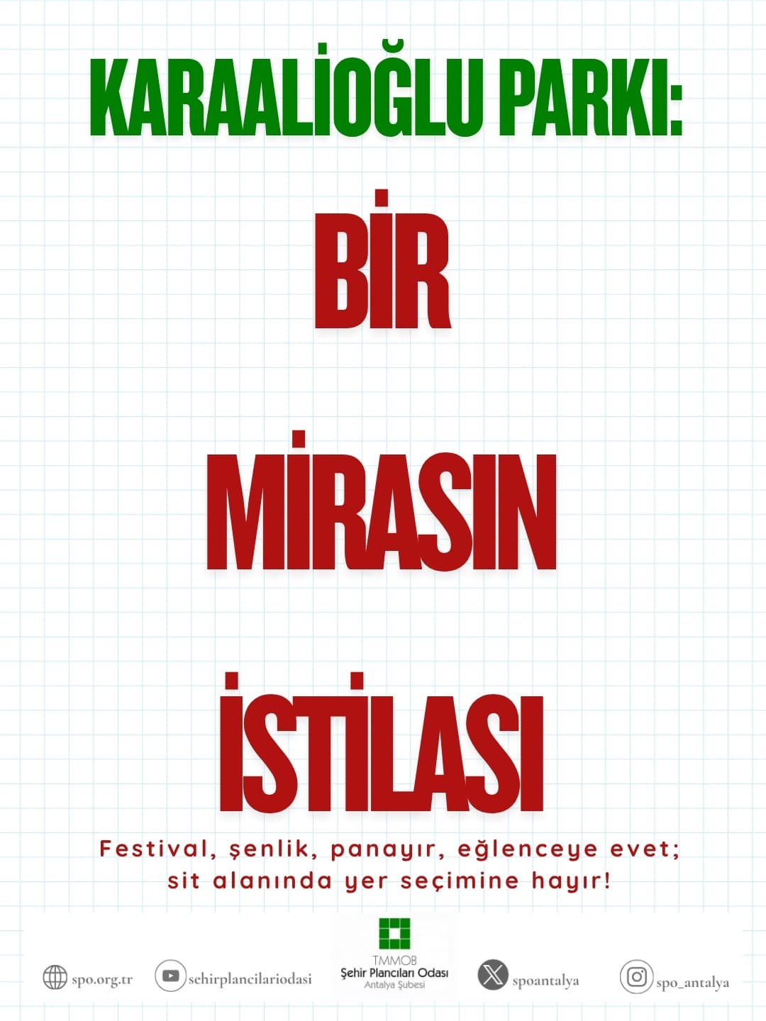 KARAALİOĞLU PARKI: BİR MİRASIN İSTİLASI!