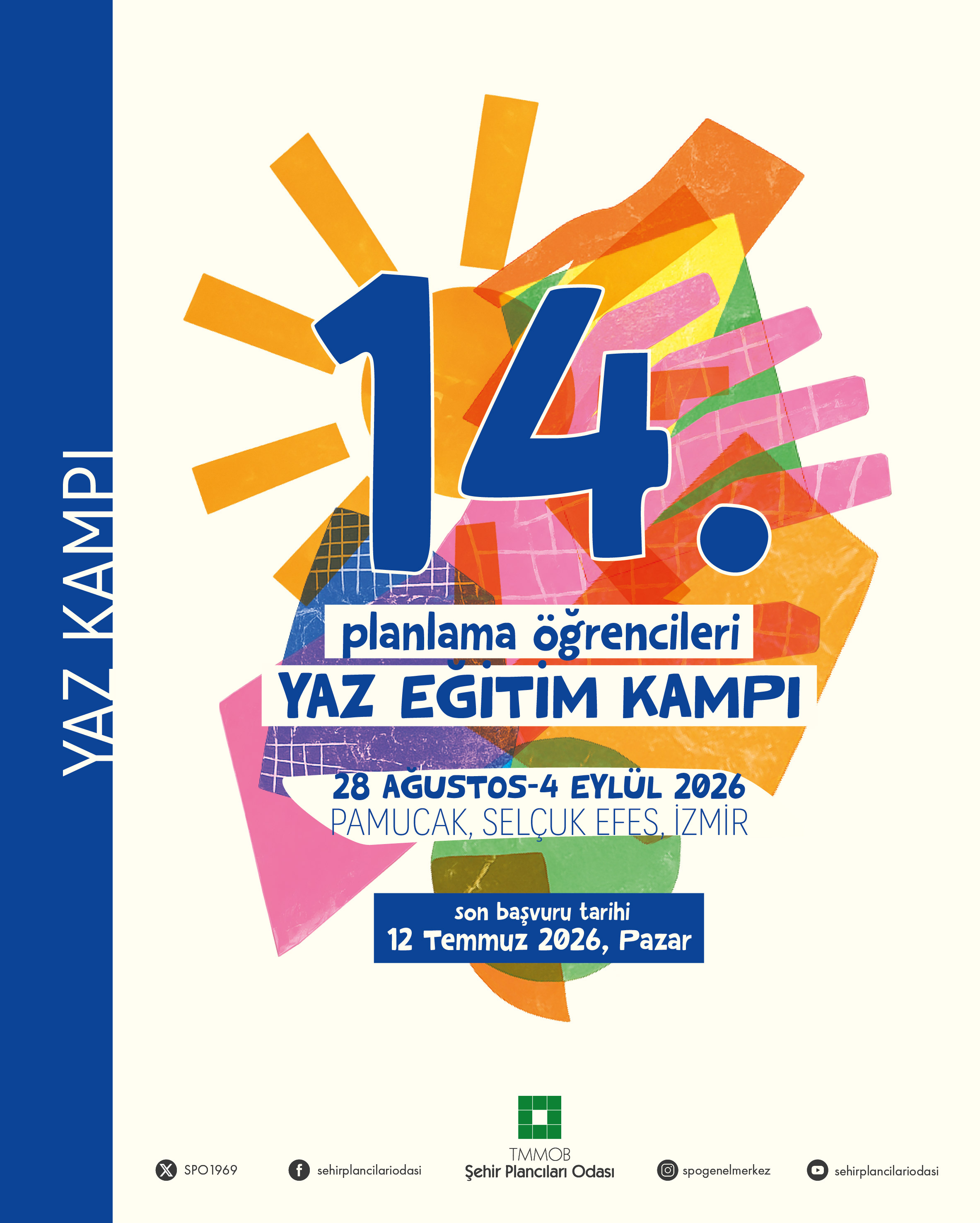 PLANLAMA ÖĞRENCİLERİ 14. YAZ EĞİTİM KAMPI BAŞVURULARI BAŞLADI!