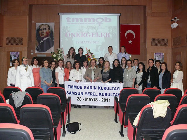 TMMOB KADIN KURULTAYI-SAMSUN YEREL KURULTAYINI GERÇEKLEŞTİRDİK