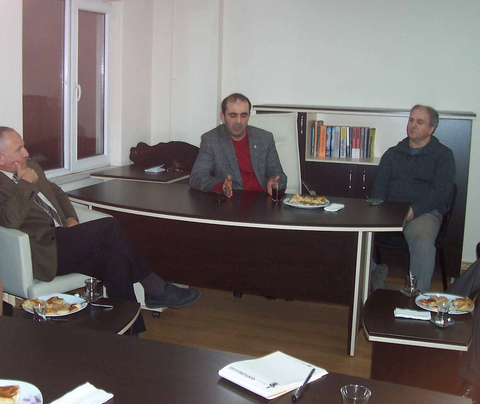 KTÜ ŞEHİR VE BÖLGE PLANLAMA BÖLÜMÜ ÖĞRETİM ELEMANLARI İLE BİR ARAYA GELDİK