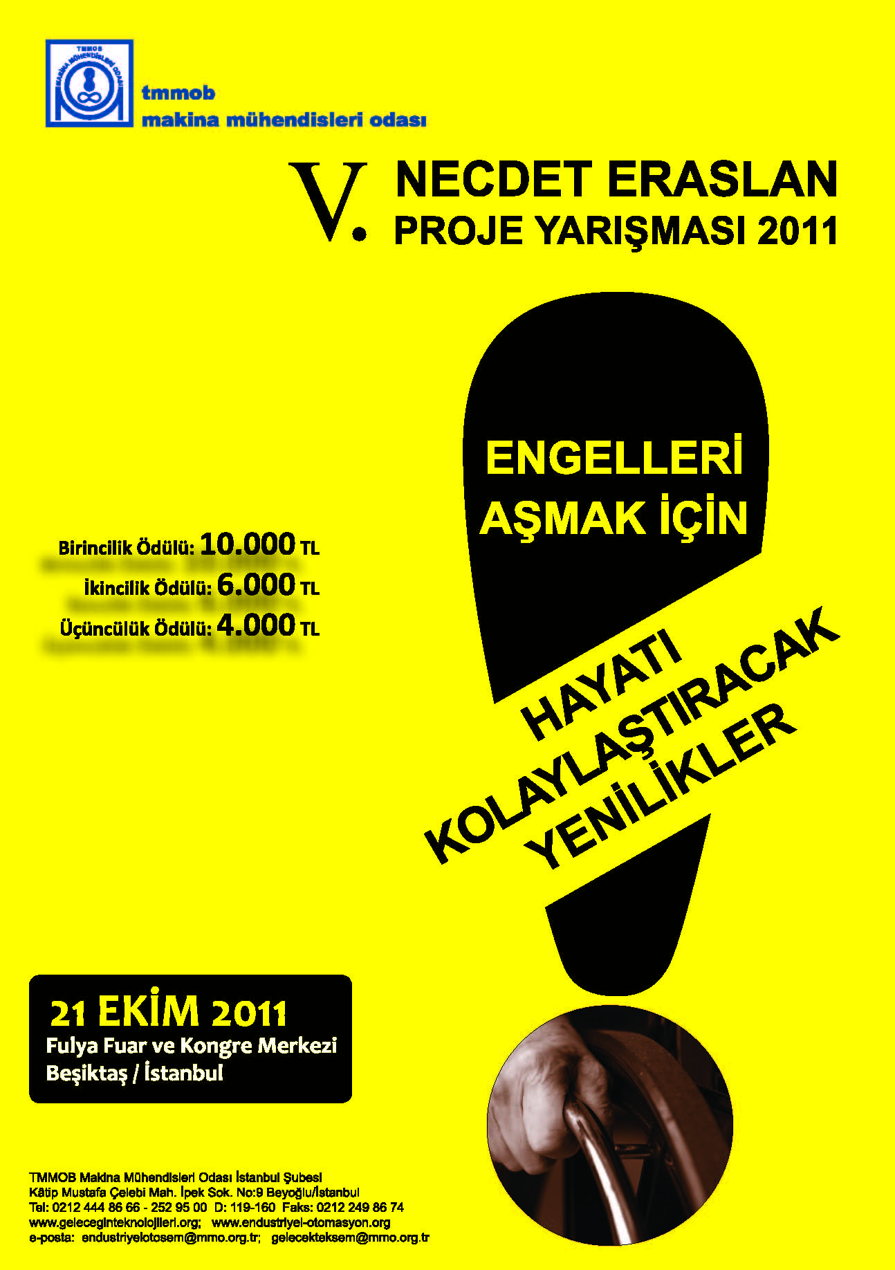 "V. NECDET ERASLAN PROJE YARIŞMASI 2011"