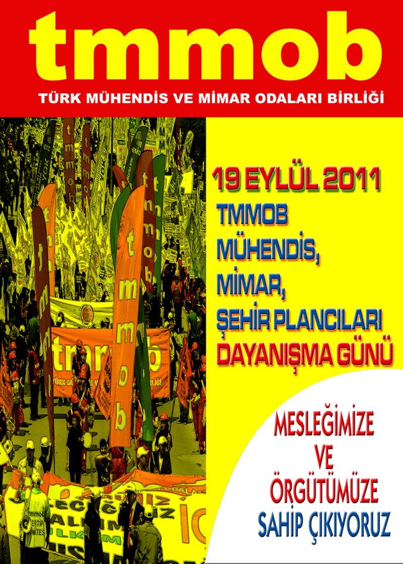 19 EYLÜL TMMOB MÜHENDİS, MİMAR VE ŞEHİR PLANCILARI DAYANIŞMA GÜNÜ