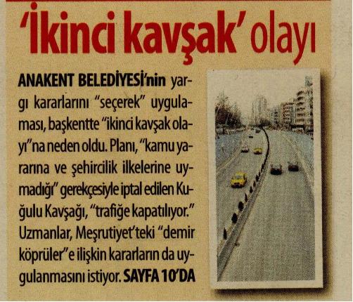 `İKİNCİ KAVŞAK`OLAYI