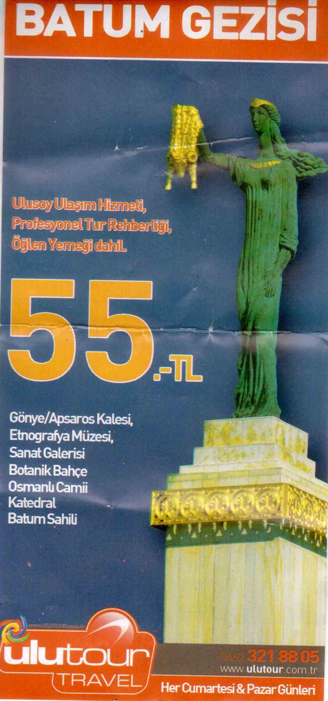 GÜNÜBİRLİK BATUM GEZİSİ YAPILACAKTIR