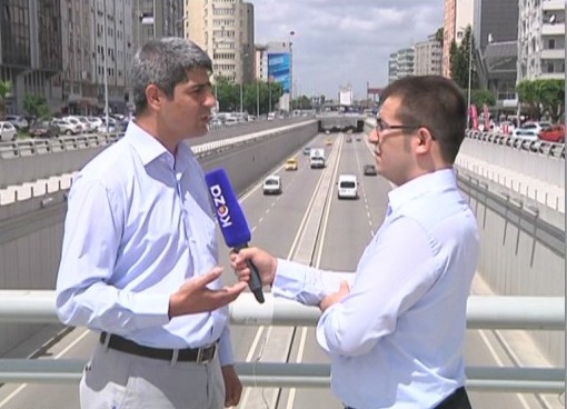 ŞUBE BAŞKANIMIZ "KENTİN YÜZÜ" PROGRAMINA KATILDI