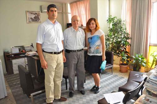 ŞUBE BAŞKANIMIZ ULAŞ B. ÇETİNKAYA VE ŞUBE SEKRETERİMİZ GÜLCAN ULUTÜRK ADANA - 1/25000 ÖLÇEKLİ NAZIM İMAR PLANI HK. YENİ ADANA GAZETESİNE KONUŞTU.