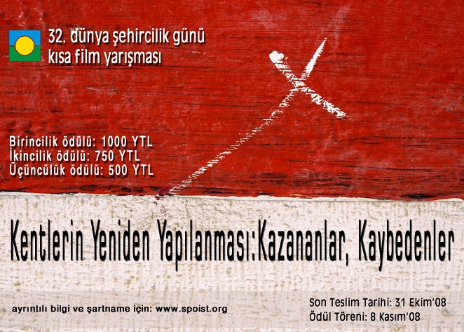 32. DÜNYA ŞEHİRCİLİK GÜNÜ KISA FİLM YARIŞMASI