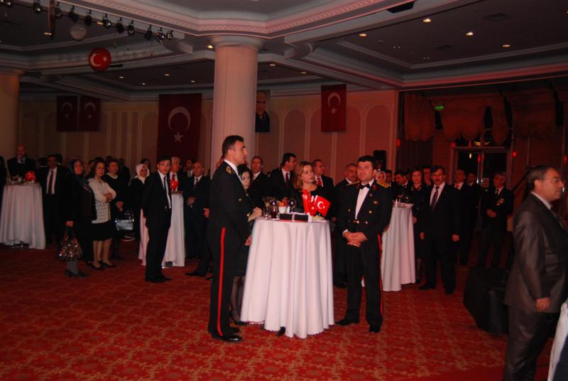 29 EKİM CUMHURİYET BAYRAMI RESEPSİYONUNA KATILDIK