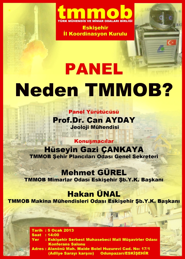 PANEL:NEDEN TMMOB?