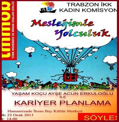 TMMOB TRABZON İKK KADIN KOMİSYONU- MESLEĞİMLE YOLCULUK-SÖYLEŞİSİNE KATILDIK