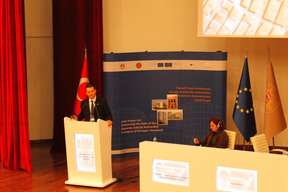 KENTSEL DÖNÜŞÜM VE ÇEVRE HUKUKU KONFERANSI DANIŞTAY SALONUNDA GERÇEKLEŞTİRİLDİ