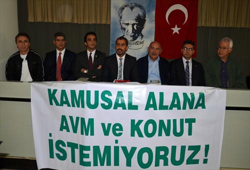 "5 OCAK STADYUMU`NA AVM VE KONUT YAPILMASIN"