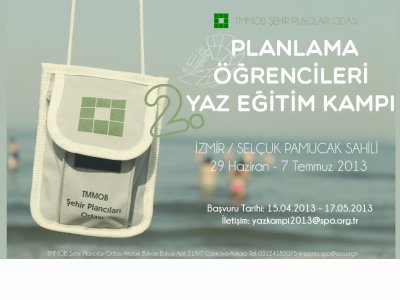 PLANLAMA ÖĞRENCİLERİ 2. YAZ EĞİTİM KAMPI 29 HAZİRAN`DA BAŞLIYOR