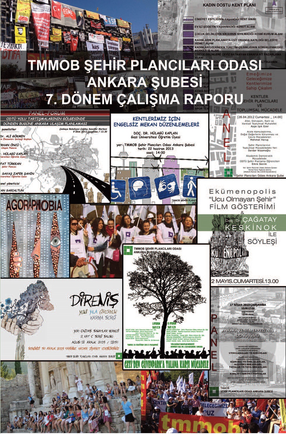 TMMOB ŞEHİR PLANCILARI ODASI ANKARA ŞUBESİ 7. DÖNEM ÇALIŞMA RAPORU