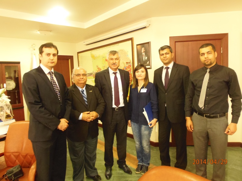 YÖNETİM KURULUMUZ SEYHAN BELEDİYE BAŞKANI ZEYDAN KARALAR`I MAKAMINDA ZİYARET ETTİ 