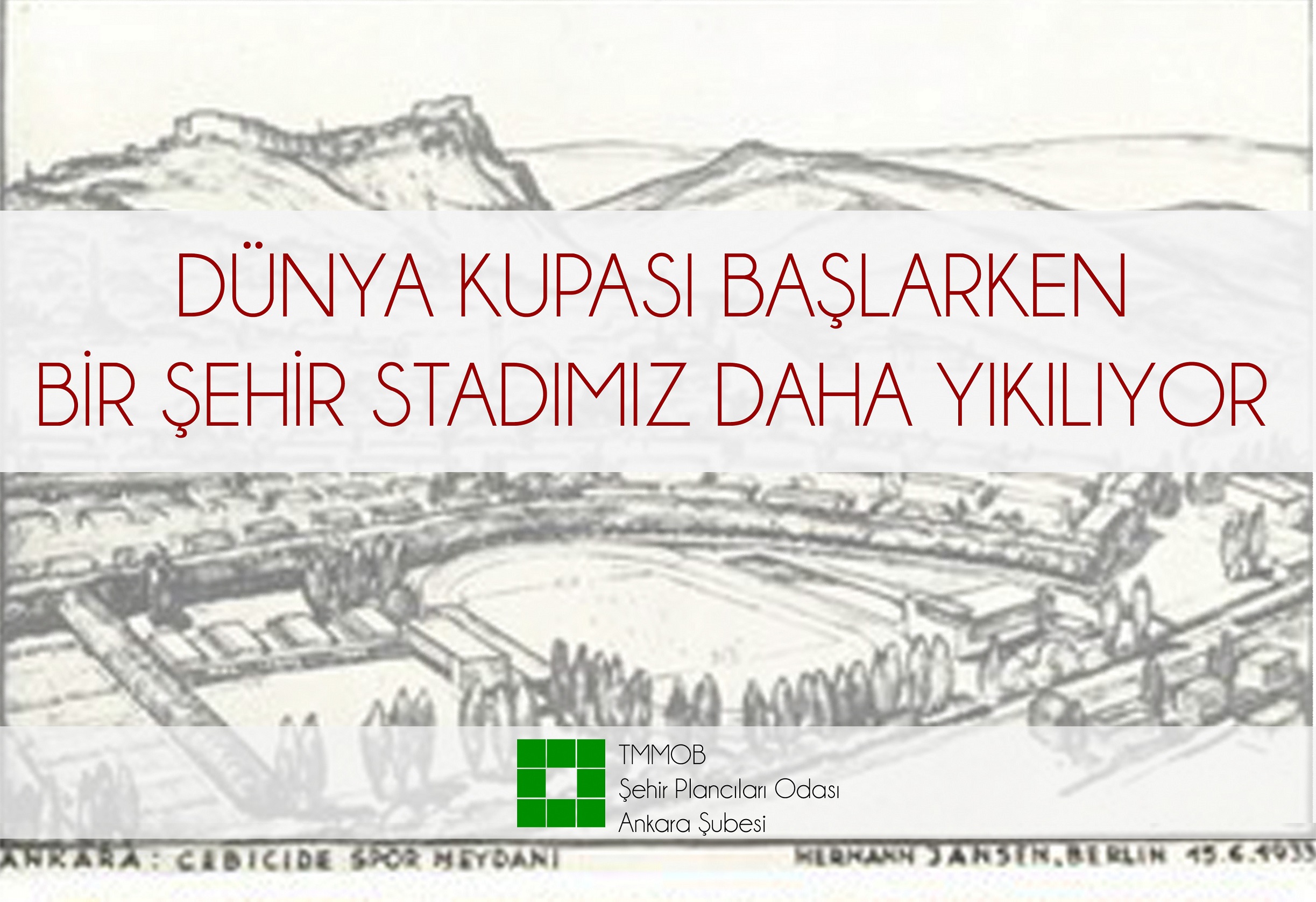 DÜNYA KUPASI BAŞLARKEN BİR ŞEHİR STADIMIZ DAHA YIKILIYOR 