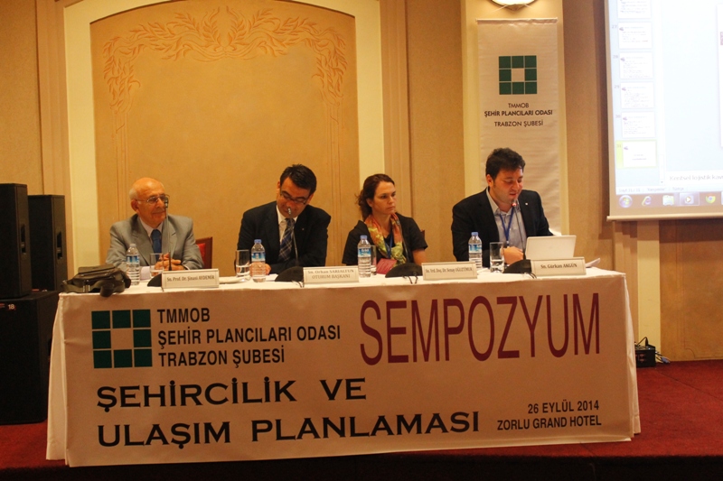 ŞEHİRCİLİK VE ULAŞIM SEMPOZYUMUNUN I. OTURUMU YAPILDI