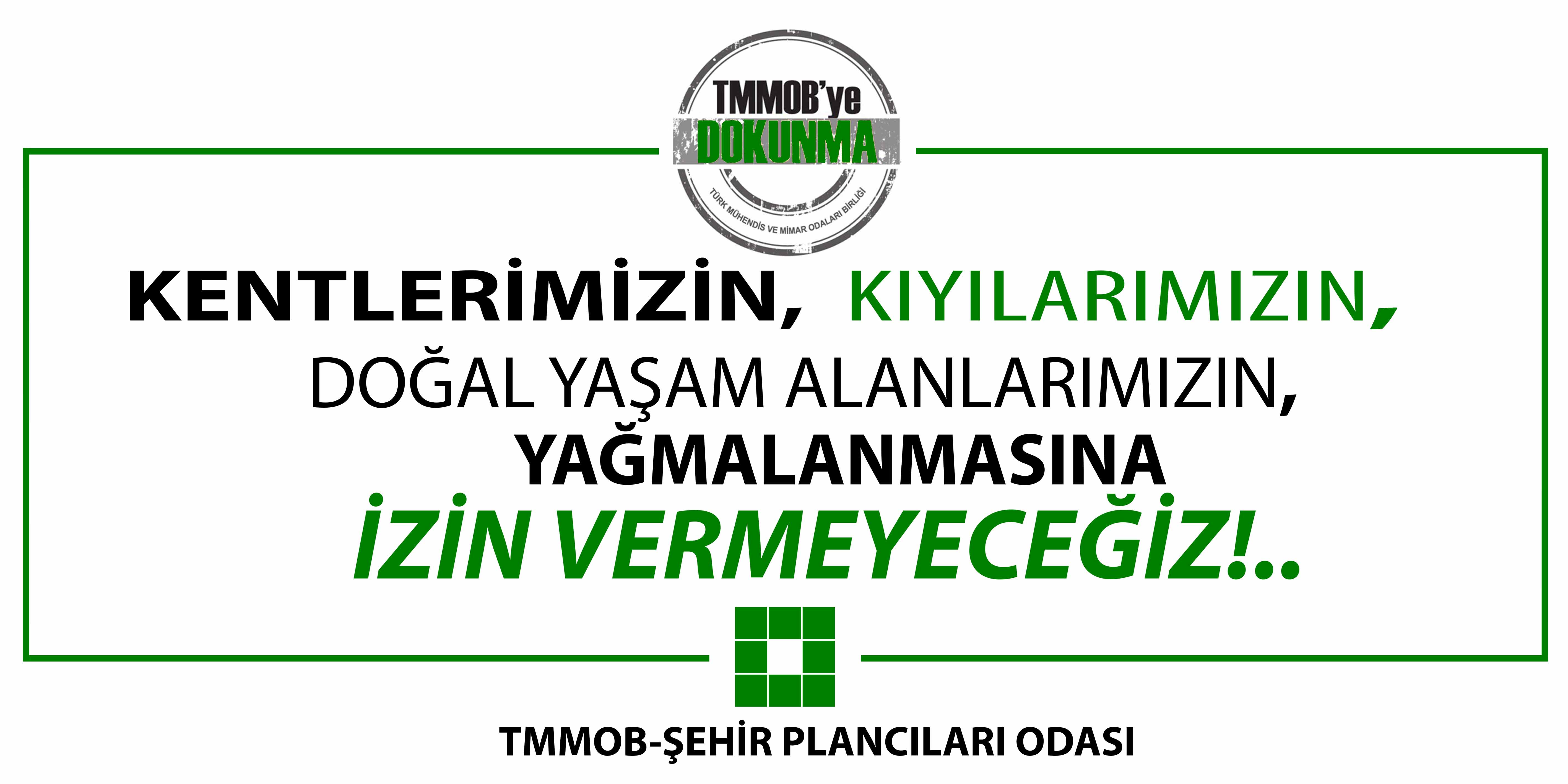 TMMOB VE TÜM MESLEK ODALARI İLE BİRLİKTE 15 OCAK PERŞEMBE GÜNÜ KENTLERİMİZİN SOKAKLARINDA OLACAĞIZ! 