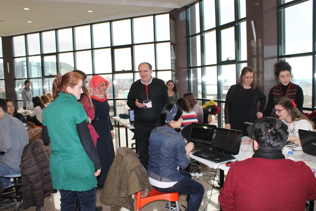 "KENT MERKEZLERİNDE YAYA İZLERİ" ATÖLYE ÇALIŞMALARI 11-14 MART 2015 TARİHLERİ ARASINDA YAPILDI