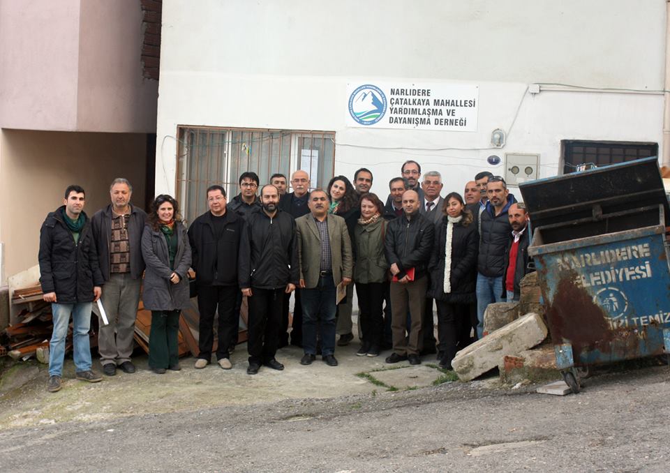 KENTSEL DÖNÜŞÜM KOMİSYONUMUZ NARLIDERE KENTSEL DÖNÜŞÜM ALANINI ZİYARET ETTİ