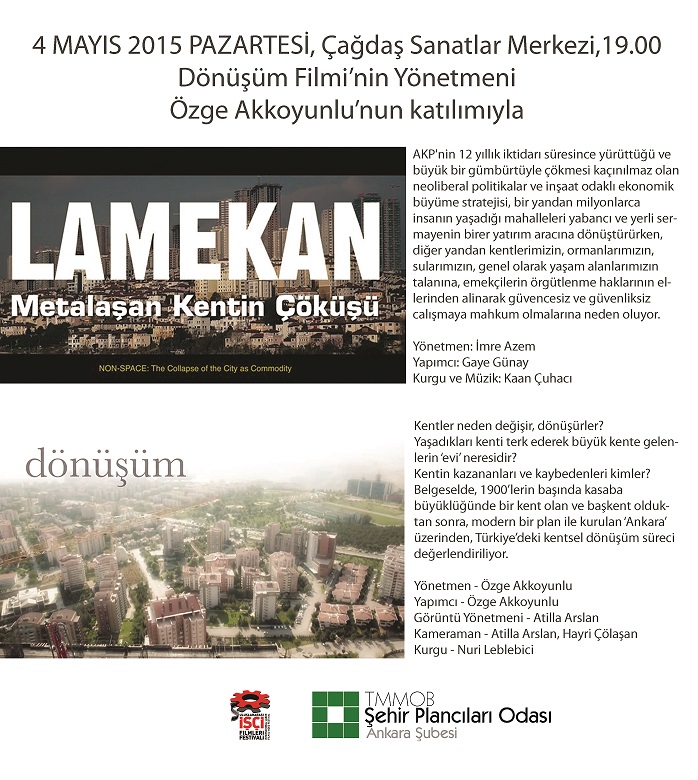 FİLM GÖSTERİMİ: LA MEKAN + DÖNÜŞÜM