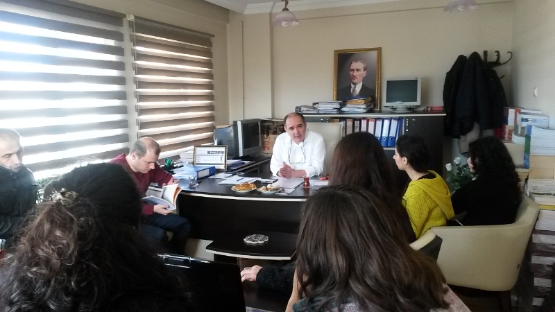 “KENT MERKEZLERİNDE YAYA İZLERİ” ÖĞRENCİ TOPLANTILARI YAPILDI