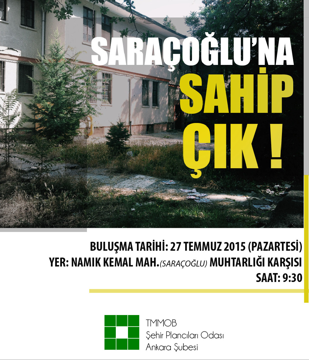 SARAÇOĞLU MAHALLESİ`NE SAHİP ÇIK!