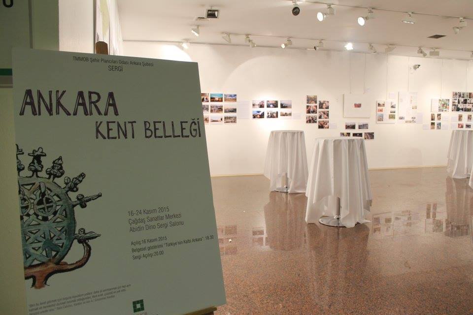 ANKARA KENT BELLEĞİ SERGİSİ AÇILDI
