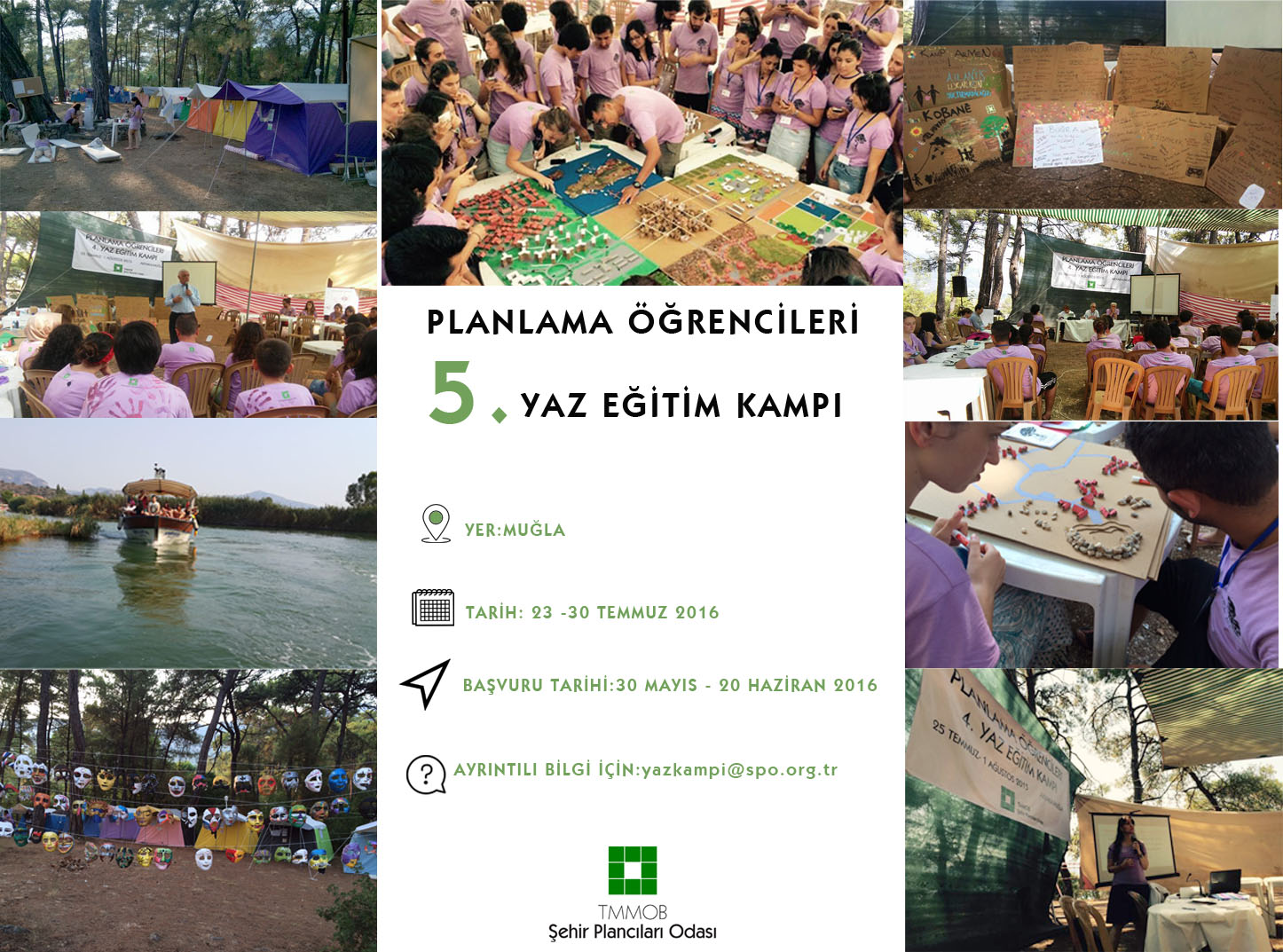 PLANLAMA ÖĞRENCİLERİ YAZ EĞİTİM KAMPININ BU SENE 5. Sİ DÜZENLENİYOR!