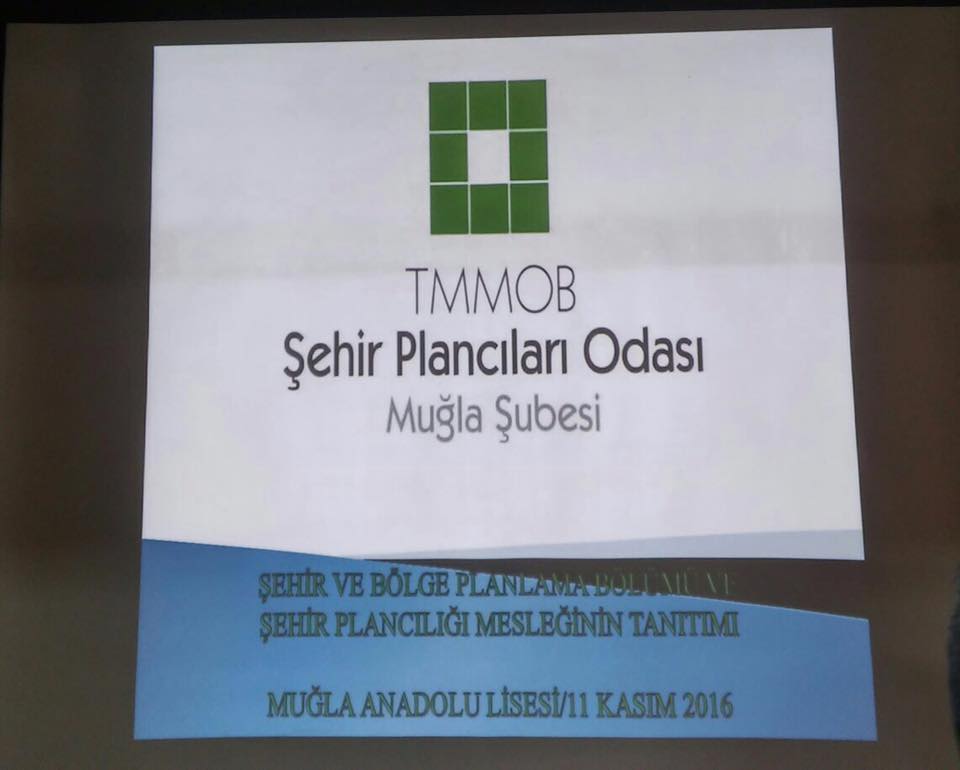 "ŞEHİR VE BÖLGE PLANLAMA BÖLÜMÜ İLE ŞEHİR PLANCILIĞI MESLEĞİNİN TANITIMI" KONULU SUNUM GERÇEKLEŞTİRİLDİ