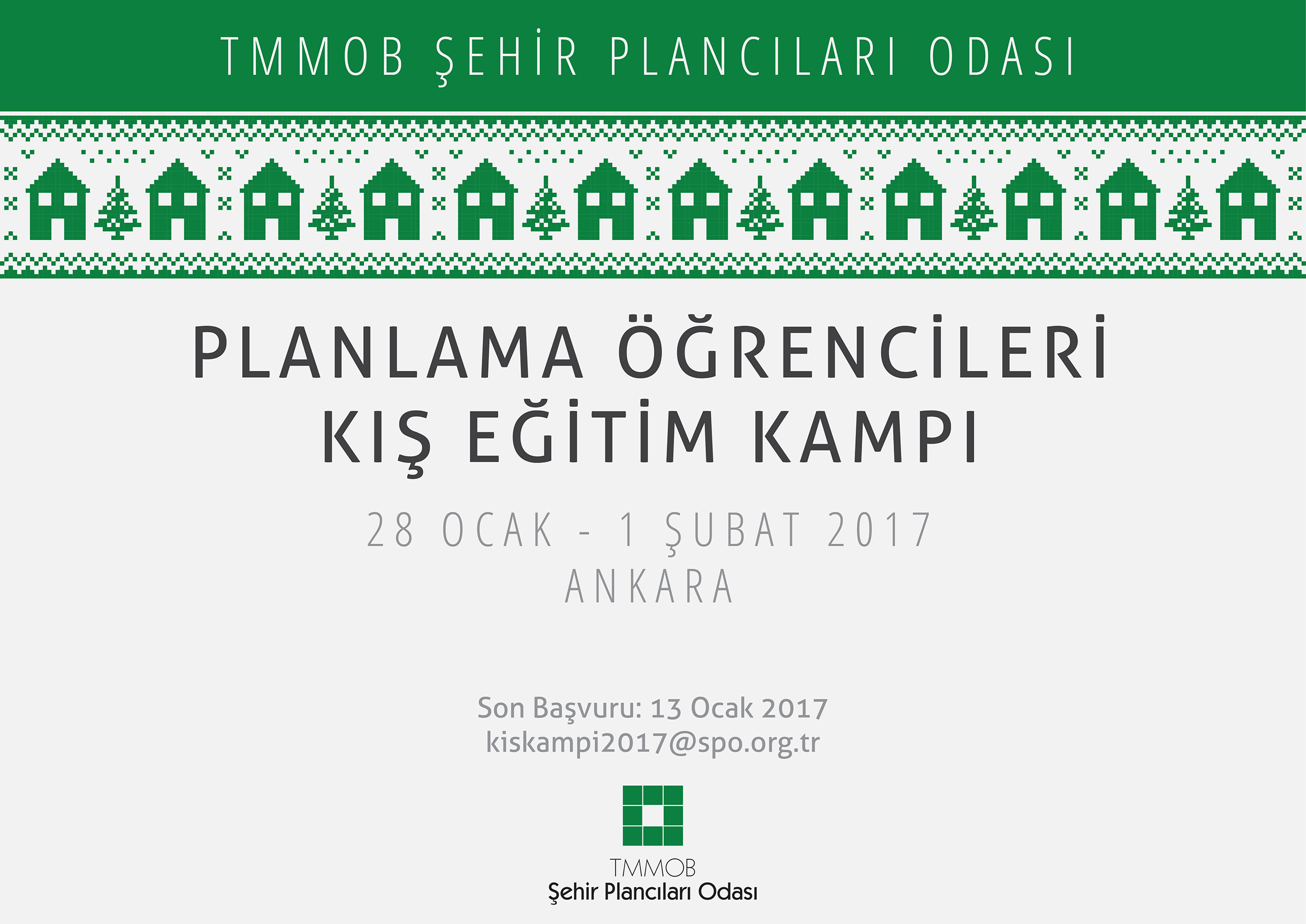 PLANLAMA ÖĞRENCİLERİ KIŞ EĞİTİM KAMPI BAŞVURULARI BAŞLADI
