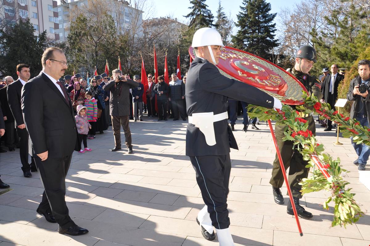 18 MART ŞEHİTLER GÜNÜ ANMA TÖRENİNE KATILDIK
