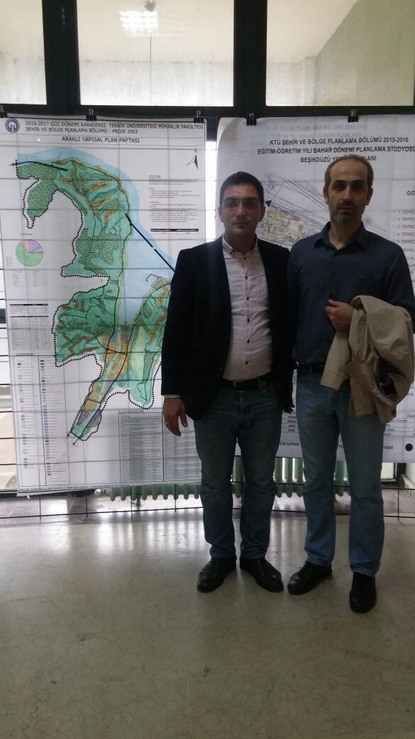 KTÜ ŞEHİR VE BÖLGE PLANLAMA BÖLÜMÜ PROJE SERGİSİNE KATILDIK