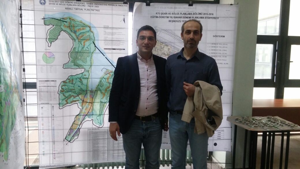 KTÜ ŞEHİR VE BÖLGE PLANLAMA BÖLÜMÜ PROJE SERGİSİNE KATILDIK