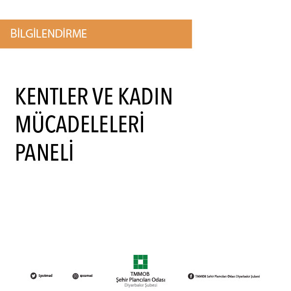 KENTLER VE KADIN MÜCADELELERİ PANELİ 