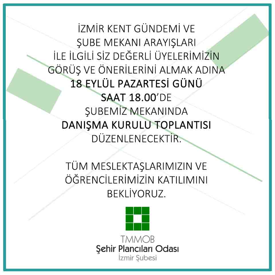 DANIŞMA KURULU TOPLANTISI