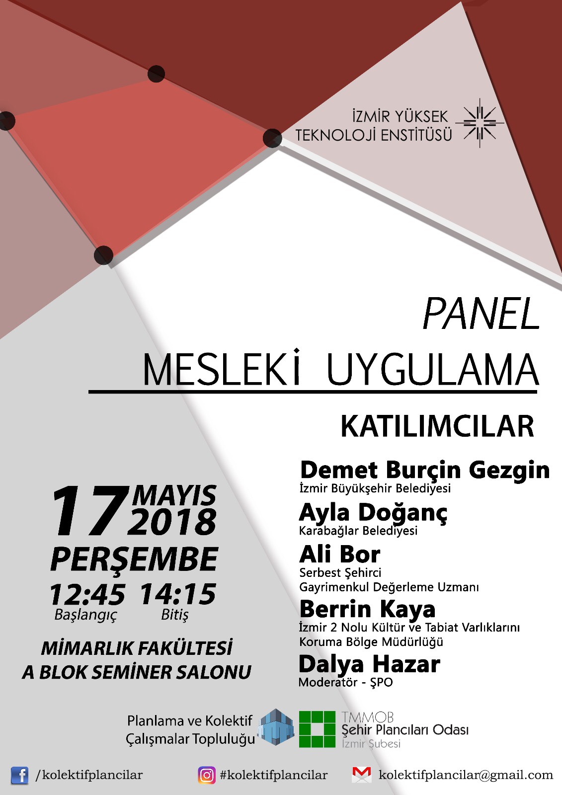 MESLEKİ UYGULAMA PANELİ