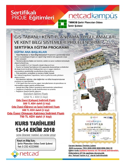NETCAD KAMPÜS EĞİTİM PROGRAMI