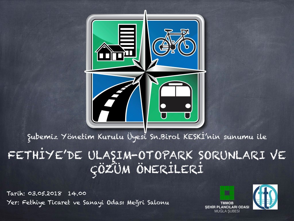 FETHİYE'DE ULAŞIM-OTOPARK SORUNLARI VE ÇÖZÜM ÖNERİLERİ KONULU SUNUM GERÇEKLEŞTİRİLDİ