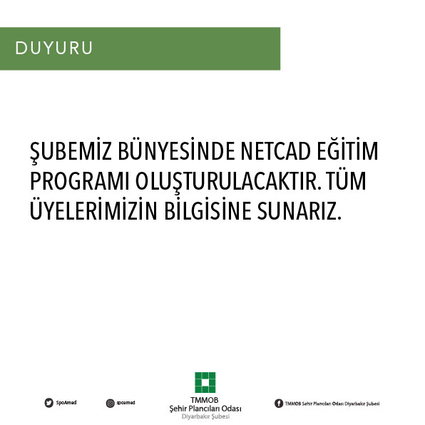 EĞİTİM DUYURUSU!