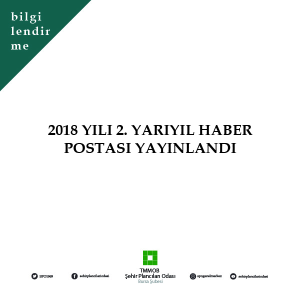 2018 YILI 2.YARIYIL HABER POSTASI