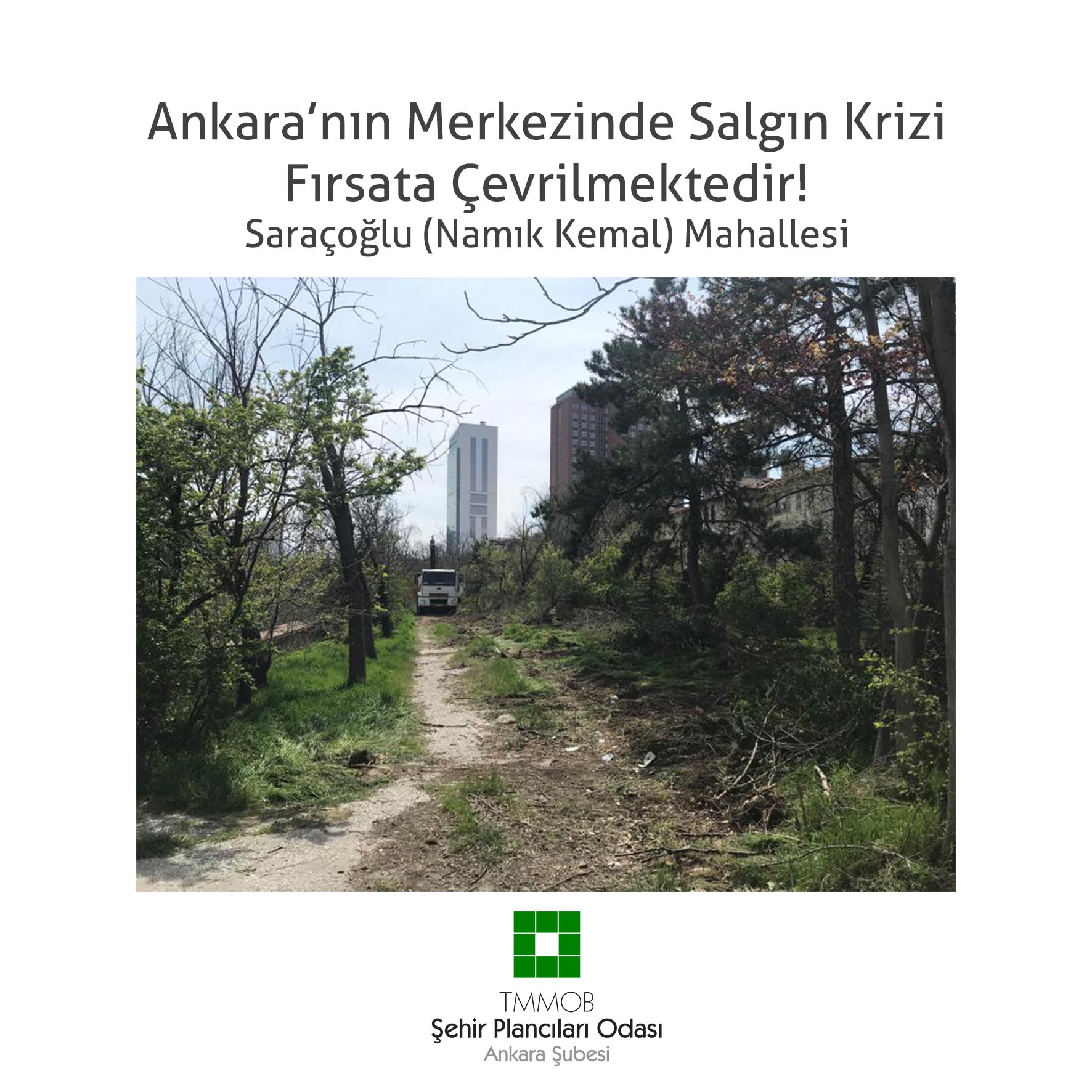 ANKARA'NIN MERKEZİNDE SALGIN KRİZİ FIRSATA ÇEVRİLMEKTEDİR