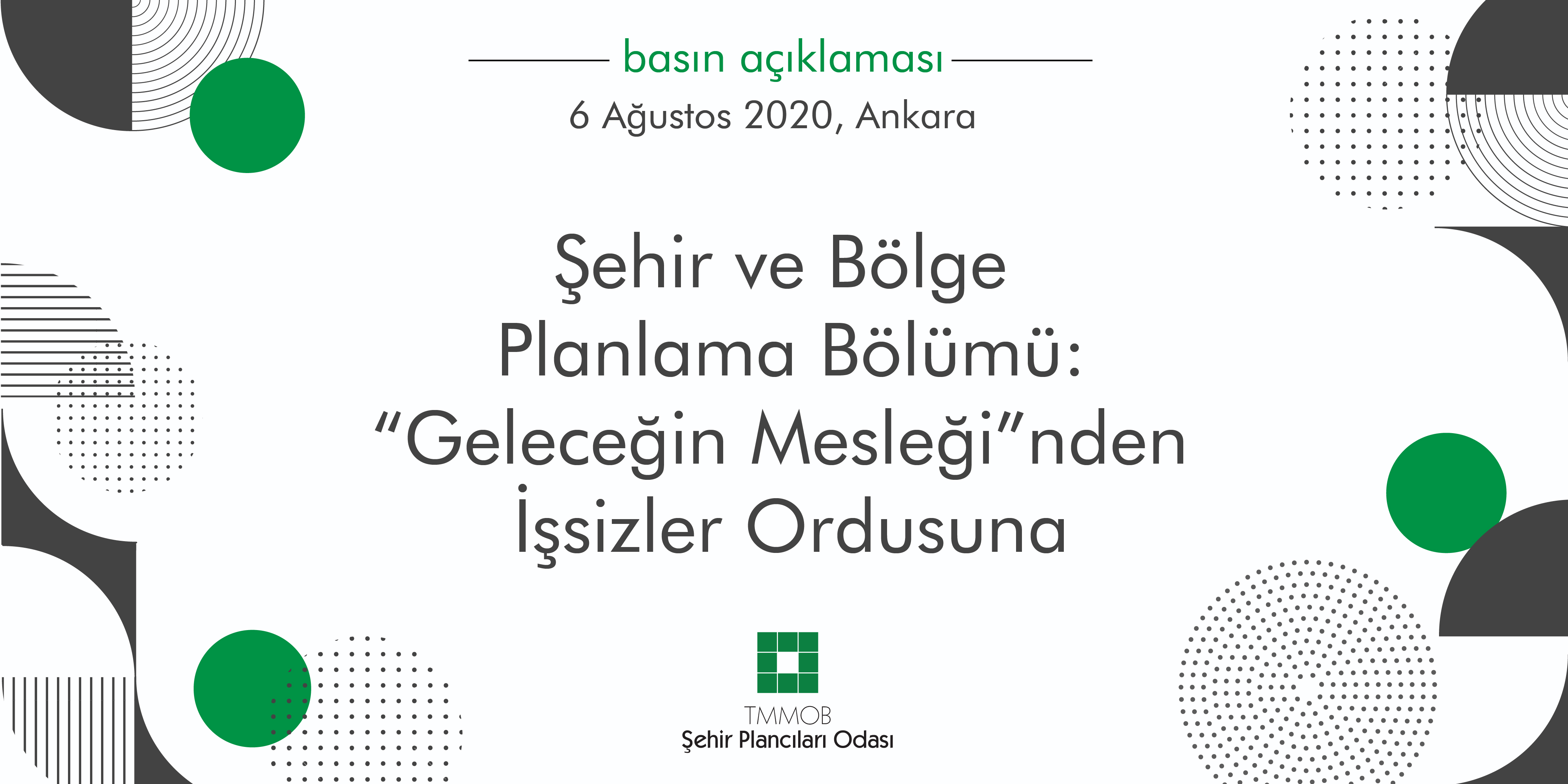 ŞEHİR VE BÖLGE PLANLAMA BÖLÜMÜ: "GELECEĞİN MESLEĞİ"NDEN İŞSİZLER ORDUSUNA