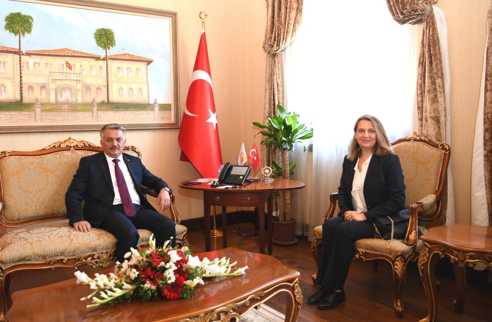 ŞUBEMİZ YÖNETİM KURULU ANTALYA VALİLİĞİ ZİYARETİ