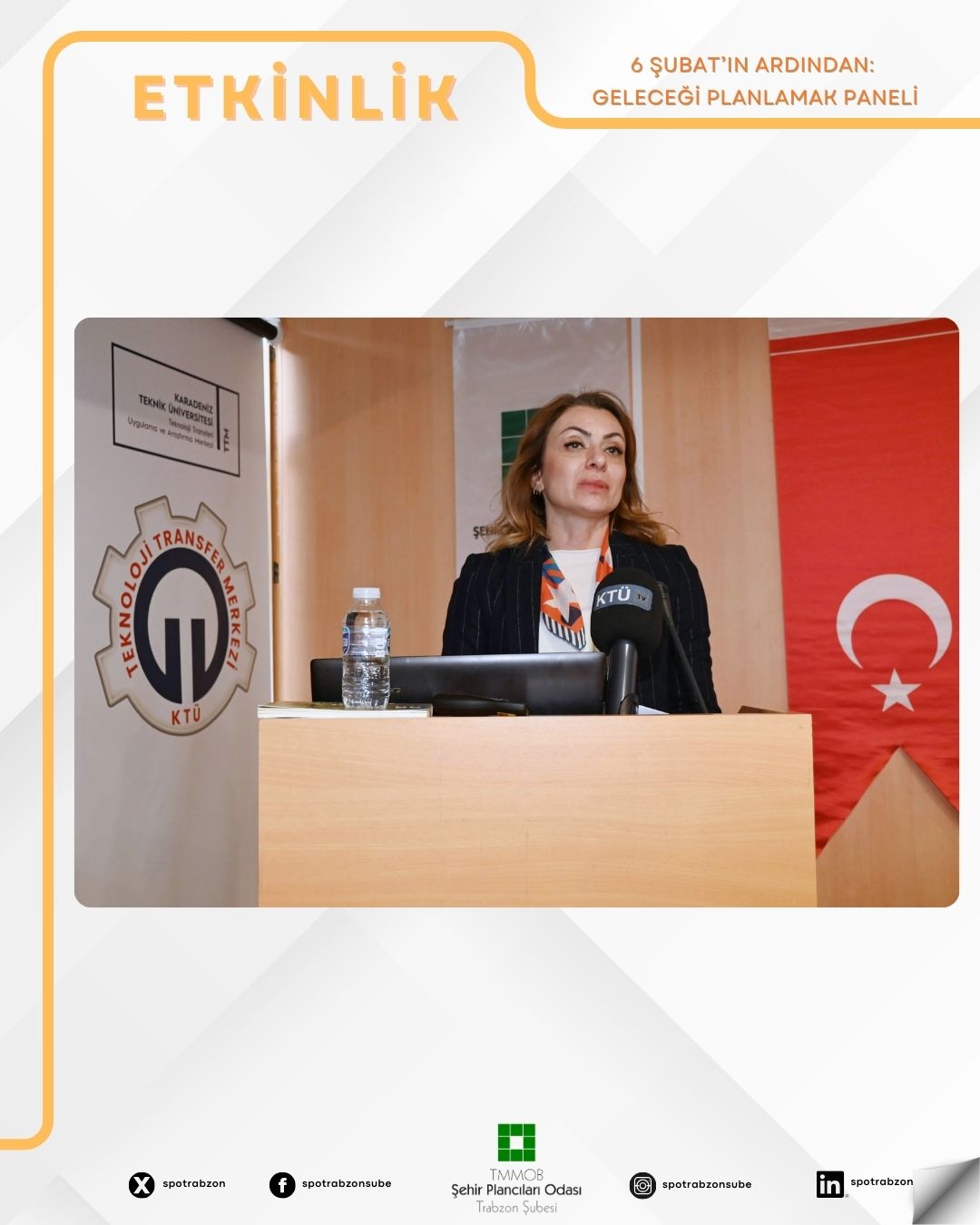 6 ŞUBAT`IN ARDINDAN: GELECEĞİ PLANLAMAK