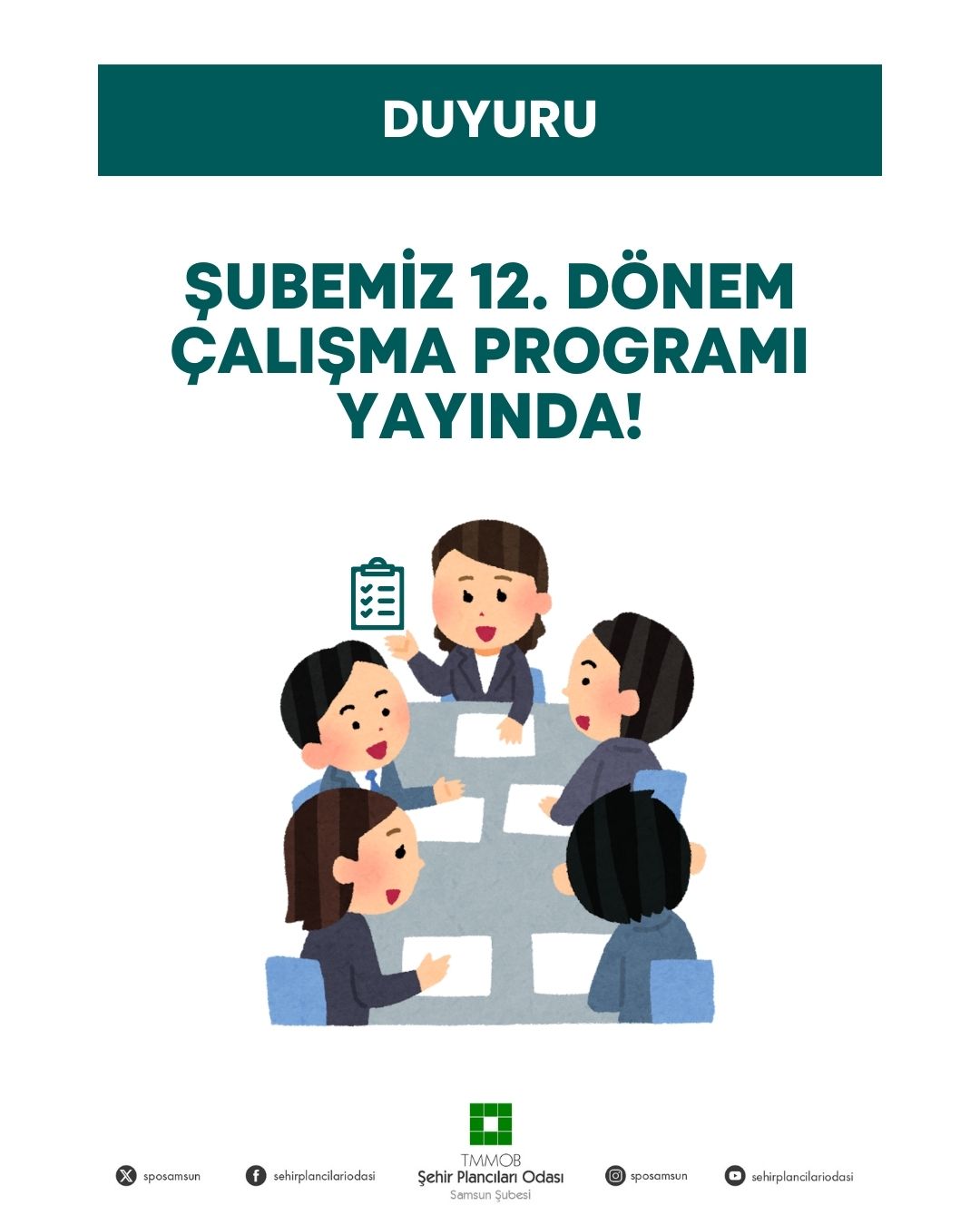 12.DÖNEM ÇALIŞMA RAPORU YAYINDA! 