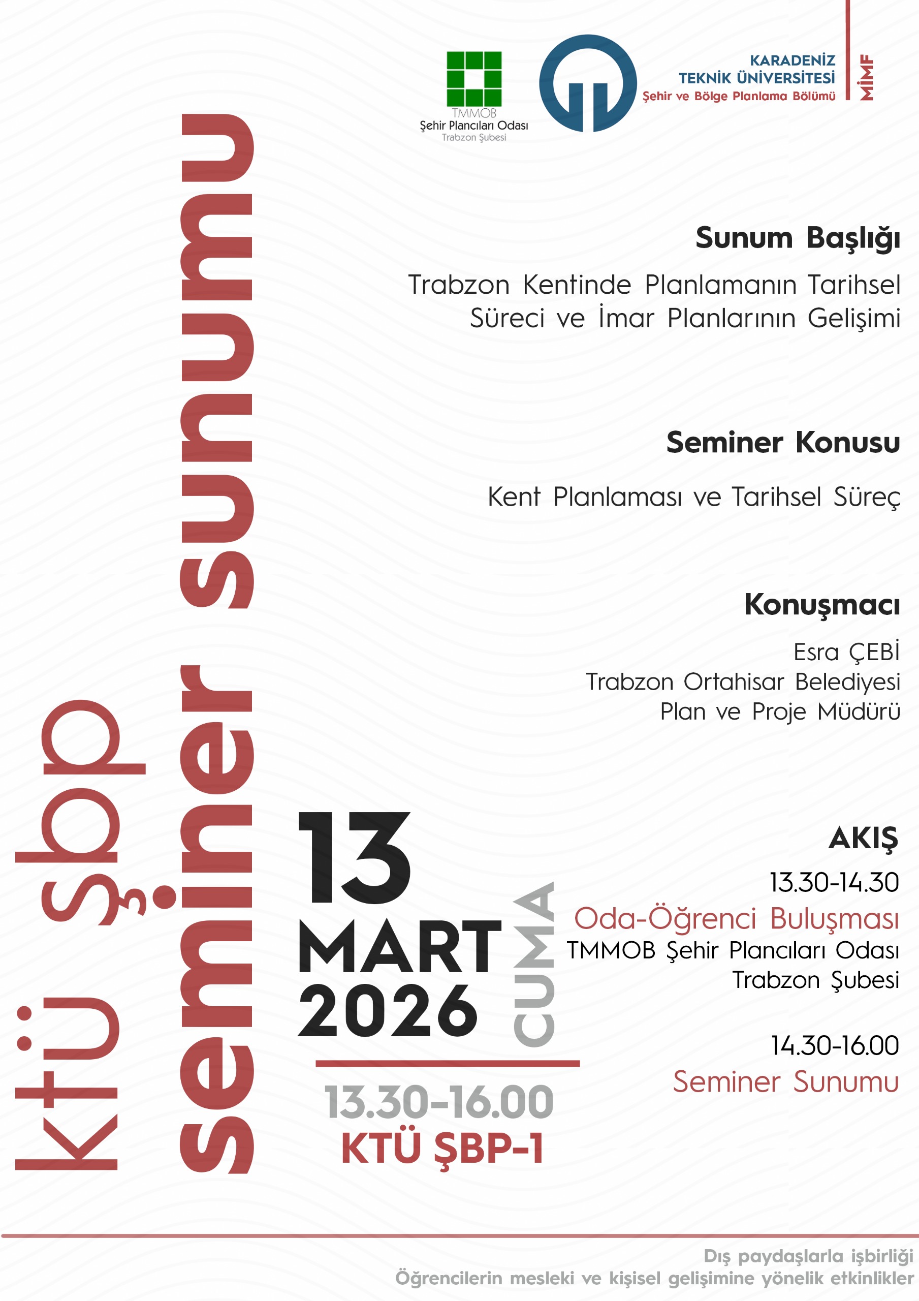 KTÜ ŞBP SEMİNER SUNUMU